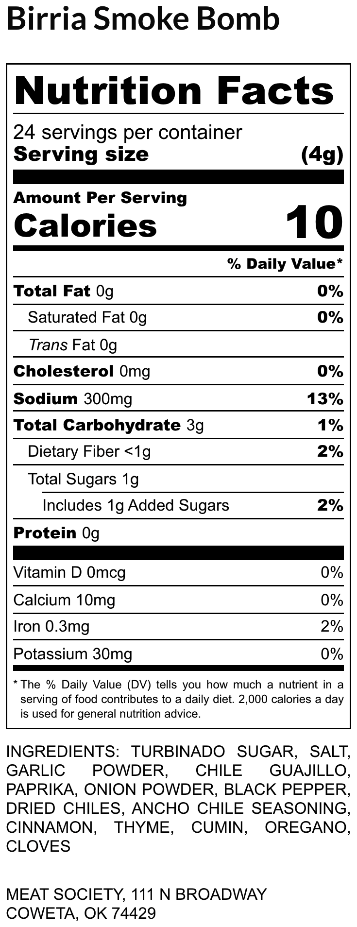 The Birria "Smoke" Bomb