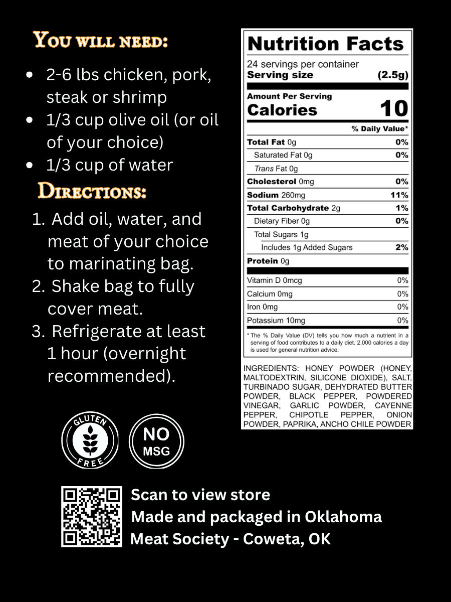 My Honey's Hot Marinade Kit