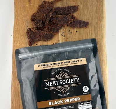 Black Pepper Brisket Jerky