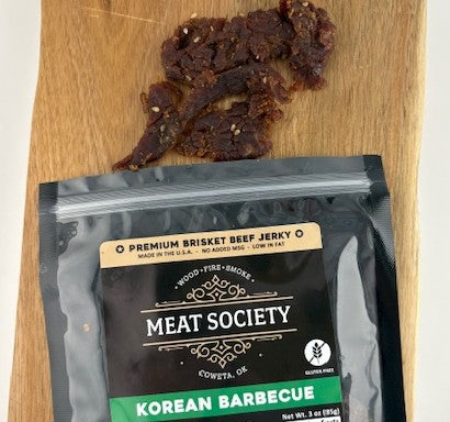 Korean Barbeque Brisket Jerky