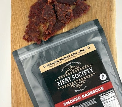 Smoked Barbeque Brisket Jerky